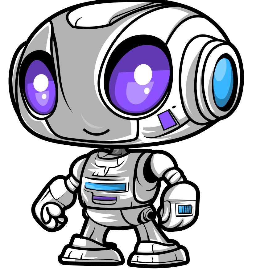 Bitorka automation robot mascot